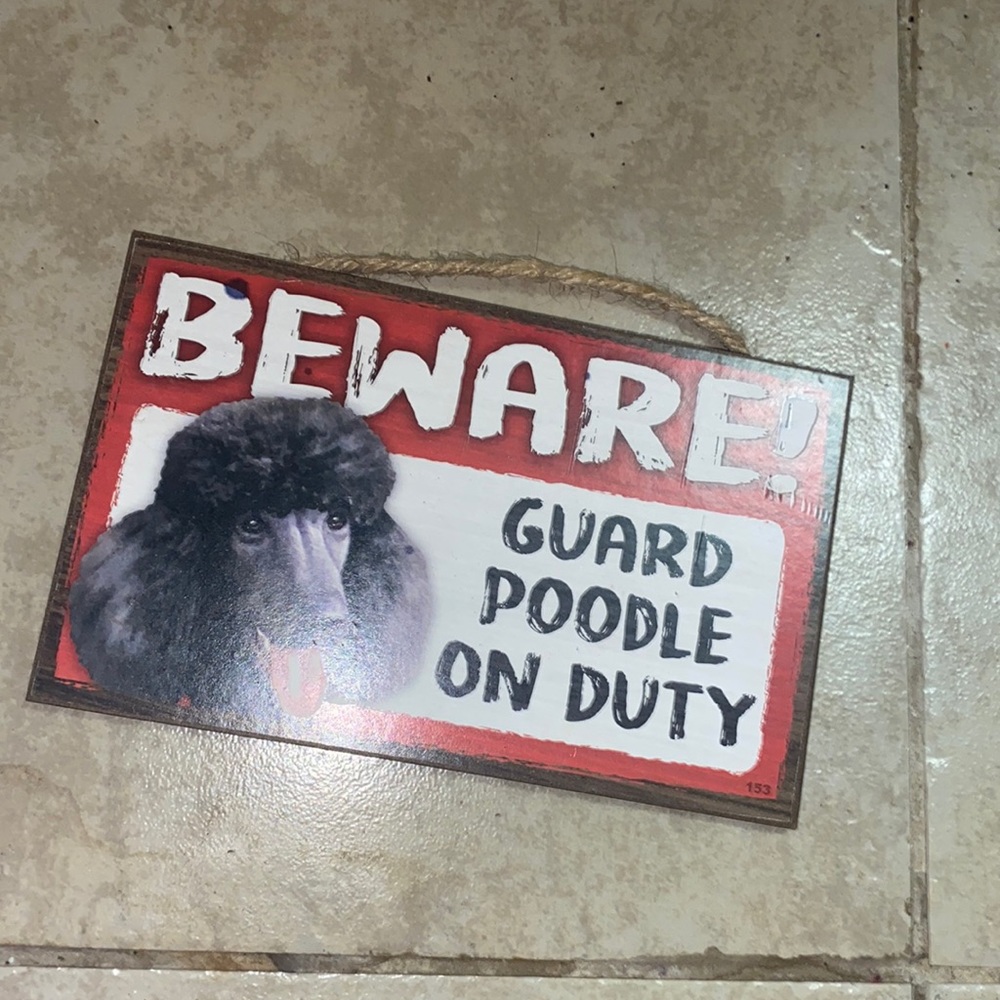 Dog sign
